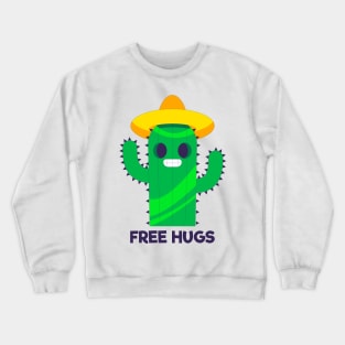 Free hugs - Cactus Crewneck Sweatshirt